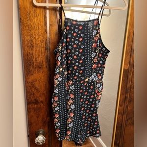 Abercrombie & Fitch floral halter romper